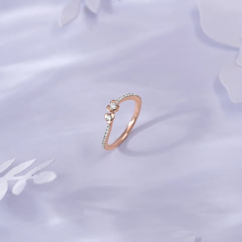 Fleur Twin Diamond Ring Fleur Twin Diamond Ring