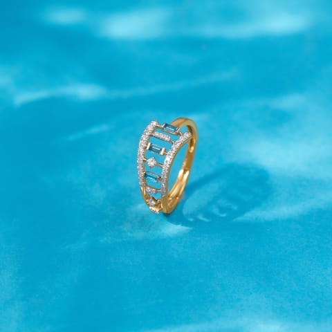 Pixel Diamond Ring