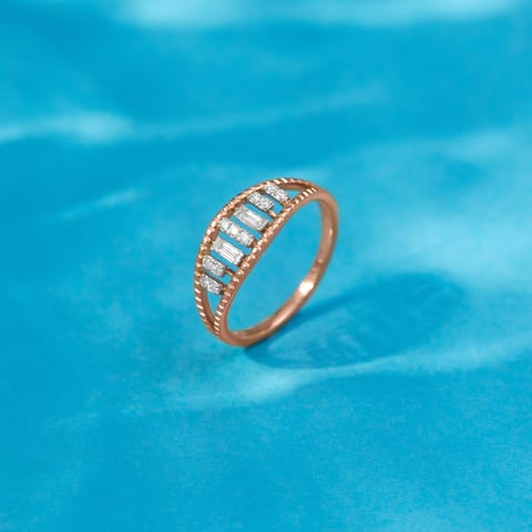 Tetris Diamond Ring