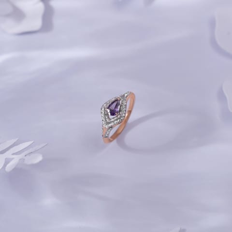 Violet Twist Gemstone Ring Violet Twist Gemstone Ring