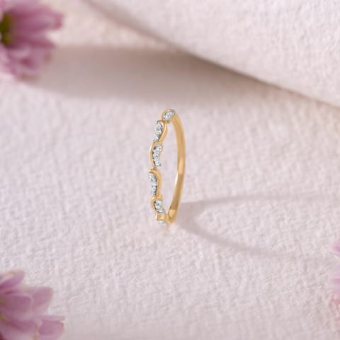 Elan Stack Diamond Ring Elan Stack Diamond Ring