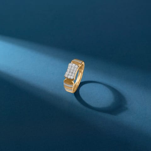 Fusion Ridge Diamond Ring for Men Fusion Ridge Diamond Ring for Men
