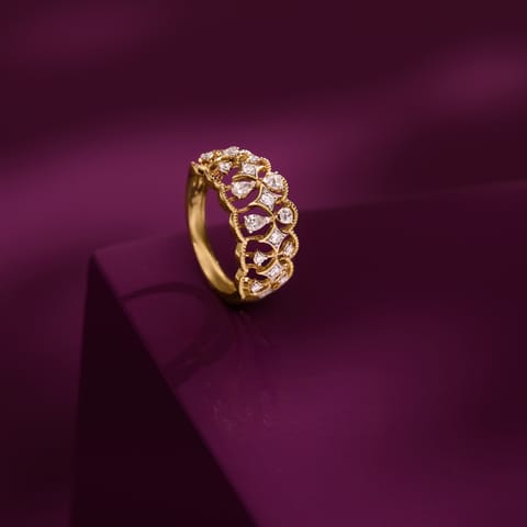 Intricate flow Diamond Ring Intricate flow Diamond Ring