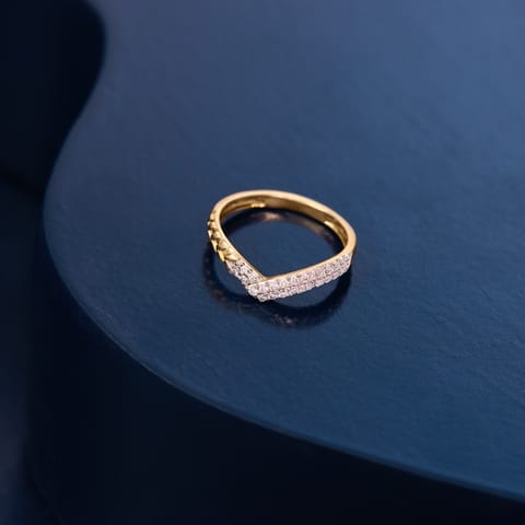 Classic Chevron Diamond Ring Classic Chevron Diamond Ring