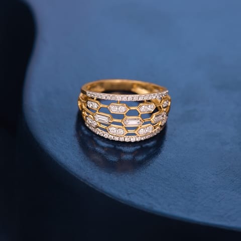 Linear Broad Diamond Band Linear Broad Diamond Band