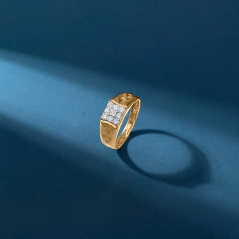 Concave Diamond Ring for Men Concave Diamond Ring for Men