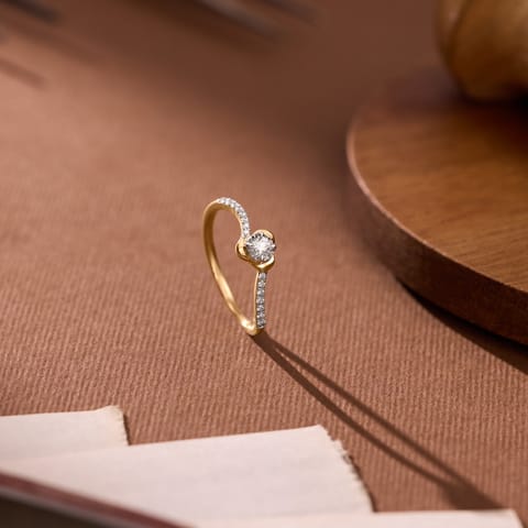 Subtle Spark Diamond Ring