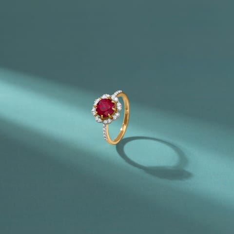 Majestic Red Gemstone Ring Majestic Red Gemstone Ring