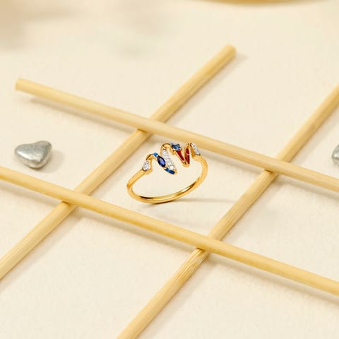 Serpent Gemstone Ring