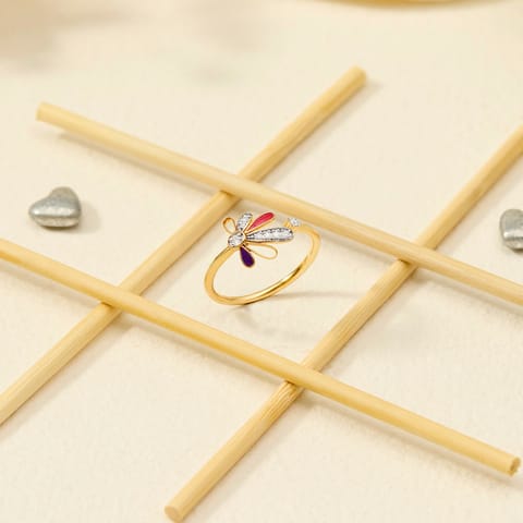 Floret Diamond Open Ring Floret Diamond Open Ring