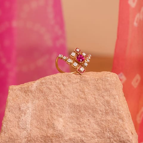Bandhani Noor Gemstone Ring