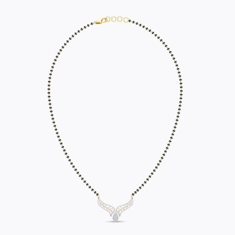 Avyaahata Leafy Mangalsutra