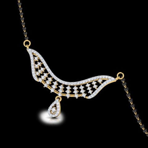 Vela Diamond Mangalsutra