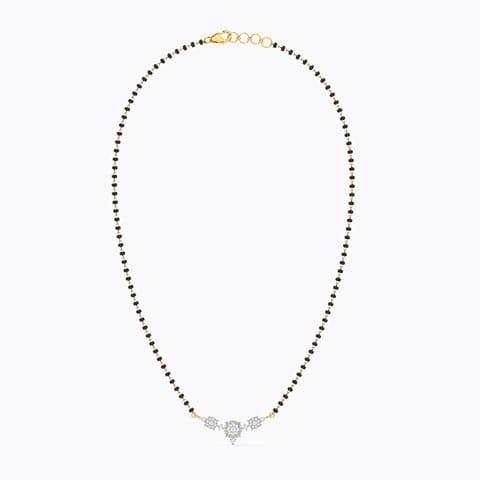 Vritika Miracle Plate Diamond Mangalsutra Vritika Miracle Plate Diamond Mangalsutra