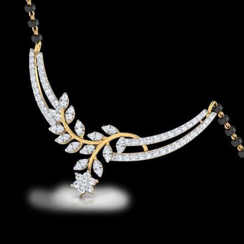 Pratha Diamond Mangalsutra Pratha Diamond Mangalsutra