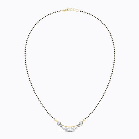 Meena Diamond Mangalsutra