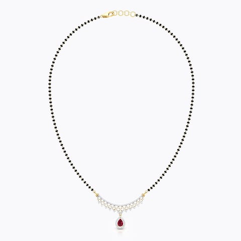 Kusuma Gemstone Mangalsutra
