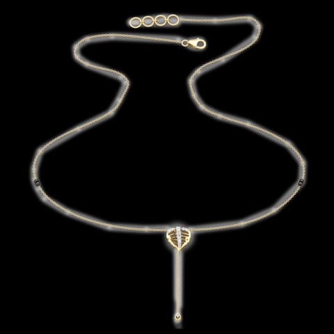 Eva Lariat Diamond Mangalsutra