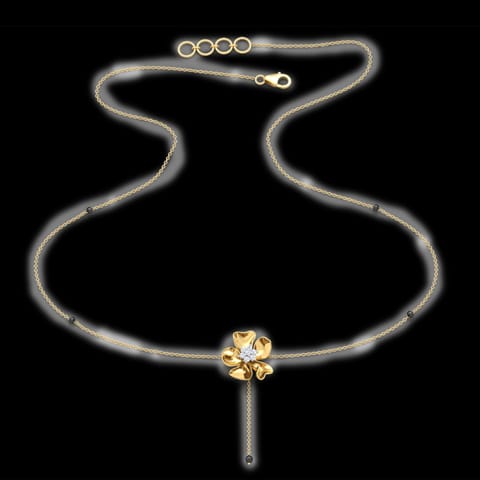 Saisha Lariat Diamond Mangalsutra