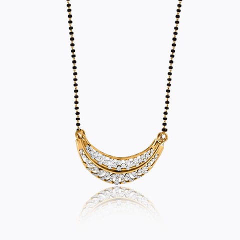 Kanan Diamond Mangalsutra Kanan Diamond Mangalsutra