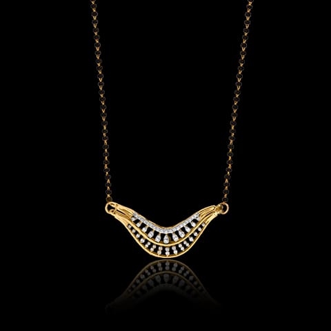 Shanaya Detachable Diamond Mangalsutra Shanaya Detachable Diamond Mangalsutra