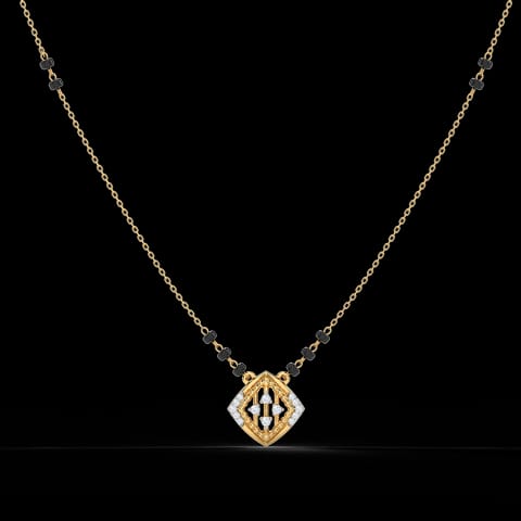 Viti Diamond Mangalsutra Viti Diamond Mangalsutra