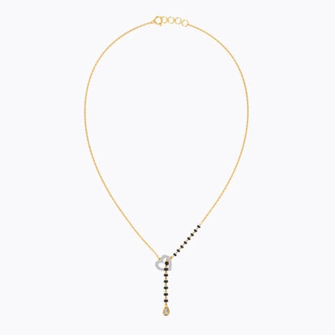 Kaneez Heart Lariat Diamond Mangalsutra Kaneez Heart Lariat Diamond Mangalsutra
