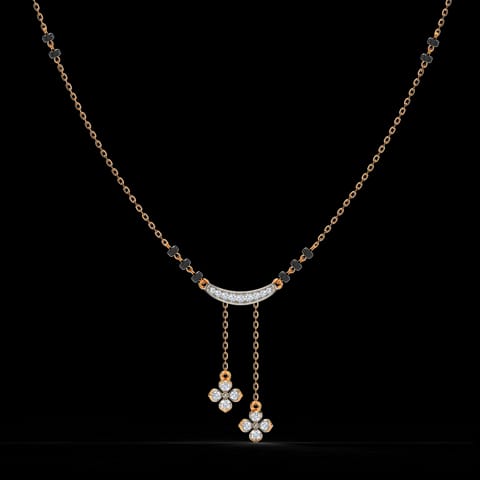 Amia Lariat Diamond Mangalsutra Amia Lariat Diamond Mangalsutra