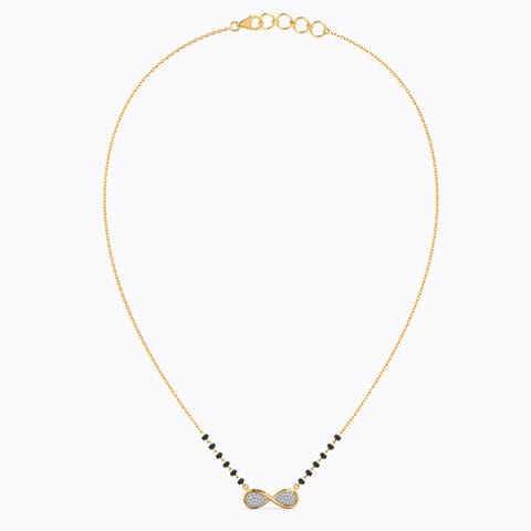 Heba Infinity Diamond Mangalsutra Heba Infinity Diamond Mangalsutra