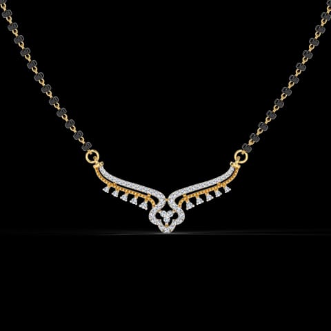 Paavi Diamond Mangalsutra Paavi Diamond Mangalsutra