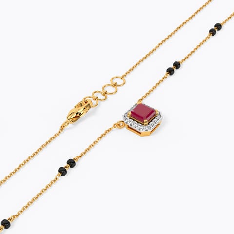 Irya Diamond Gemstone Mangalsutra Irya Diamond Gemstone Mangalsutra