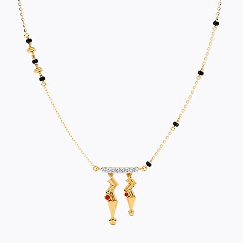 Surya Diamond Mangalsutra