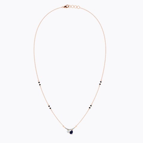 Milda Diamond Gemstone Mangalsutra Milda Diamond Gemstone Mangalsutra