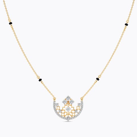Twinkle Threads Diamond Mangalsutra