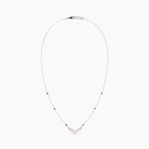 Bree Platinum Diamond Mangalsutra Bree Platinum Diamond Mangalsutra