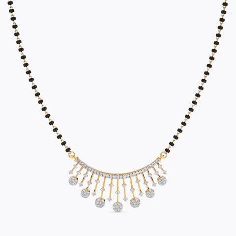 Bubble Diamond Mangalsutra Bubble Diamond Mangalsutra