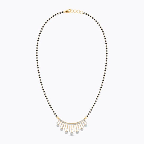 Bubble Diamond Mangalsutra Bubble Diamond Mangalsutra