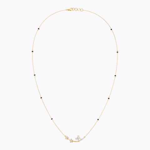 Butterfly Bloom Diamond Mangalsutra Butterfly Bloom Diamond Mangalsutra