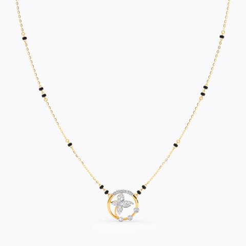 Circle of Wings Diamond Mangalsutra