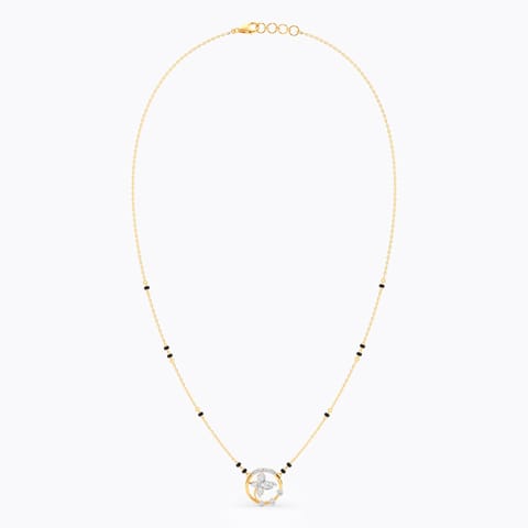 Circle of Wings Diamond Mangalsutra Circle of Wings Diamond Mangalsutra