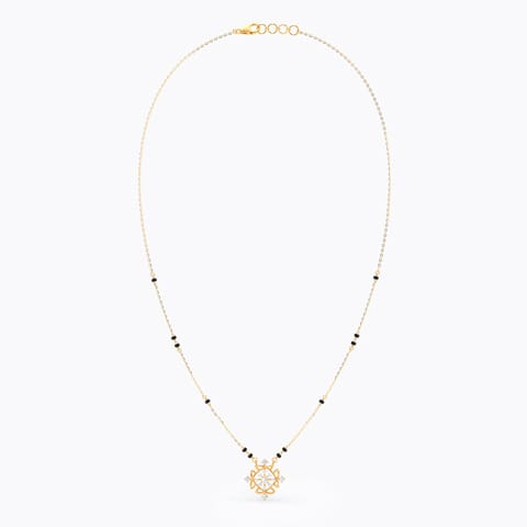 Mandala Diamond Mangalsutra Mandala Diamond Mangalsutra