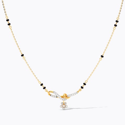Mystic Knot Diamond Mangalsutra Mystic Knot Diamond Mangalsutra
