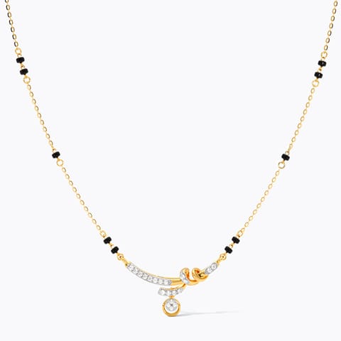 Parisian Knot Diamond Mangalsutra Parisian Knot Diamond Mangalsutra