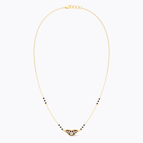Floral Flip Diamond Mangalsutra