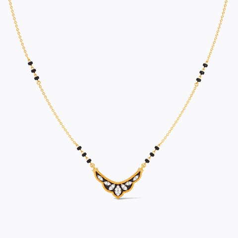 Blossom Trail Flip Diamond Mangalsutra