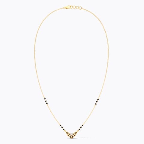 Bloom Veil Flip Diamond Mangalsutra