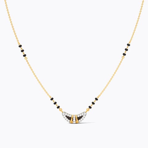 Fusion Flip Diamond Mangalsutra