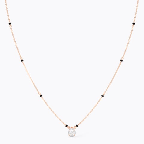 Blooming Bliss Diamond Mangalsutra