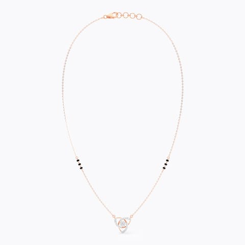 Trinity Knot Diamond Mangalsutra