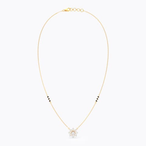 Snowflake Radiance Diamond Mangalsutra